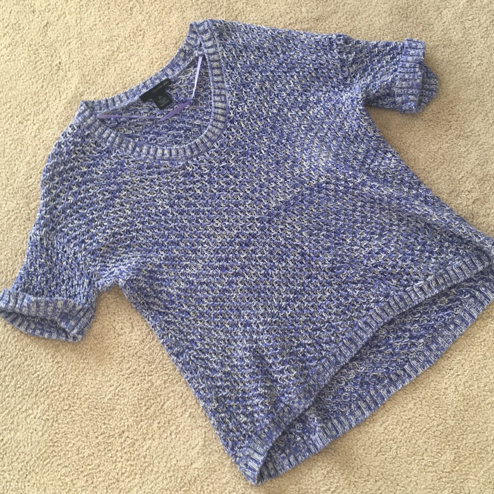 Calvin Klein Blue knit sweater size m/l